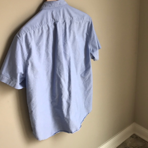 Men’s, J.Crew, Dress, Short Sleeve, Shirt, Blue - Picture 5 of 7
